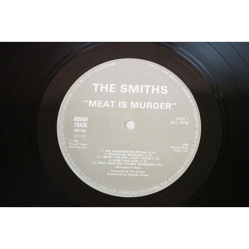 53 - Vinyl - 6 The Smiths LPs to include Self Titled (Rough 61), Strangeways Here We Come (Rough 106), Lo... 