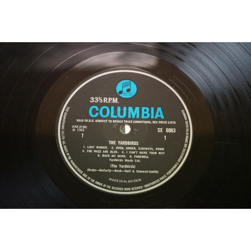 55 - Vinyl - Yardbirds Roger The Engineer on Columbia – SX 6063.  Front only laminated flipback sleeve ha... 