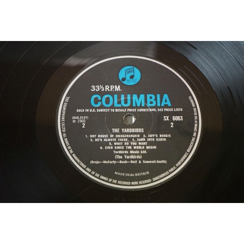 55 - Vinyl - Yardbirds Roger The Engineer on Columbia – SX 6063.  Front only laminated flipback sleeve ha... 