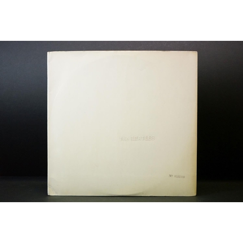 56 - Vinyl - The Beatles White Album PCS 7067/8 stereo.  No.0527310.  Top loader with 4 photos and poster... 