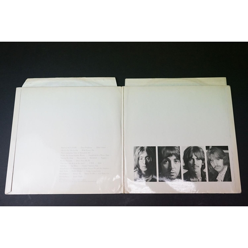 56 - Vinyl - The Beatles White Album PCS 7067/8 stereo.  No.0527310.  Top loader with 4 photos and poster... 