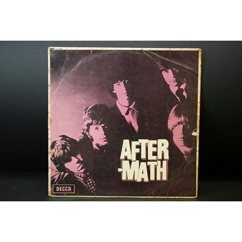 57 - Vinyl - The Rolling Stones Aftermath LK 4786 mono with rare shadow sleeve.  Sleeve is in tact but ha... 