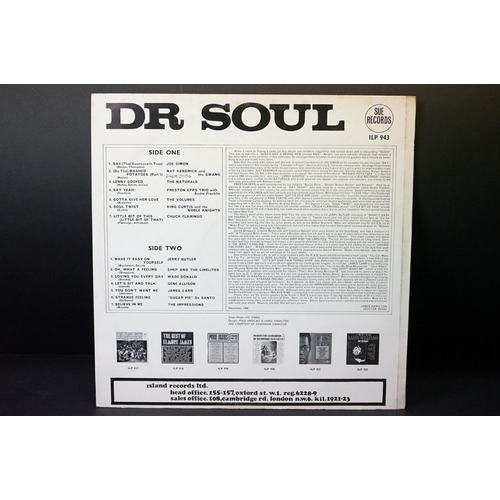 61 - Vinyl - Doctor Soul compilation LP on Sue Records ILP 943.  Sleeve has some laminate lift otherwise ... 