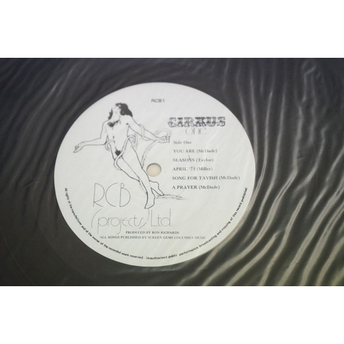 66 - Vinyl & Autograph - Cirkus One on RCB Records RCB1.  Sleeve has buffering to spine and sticker remov... 