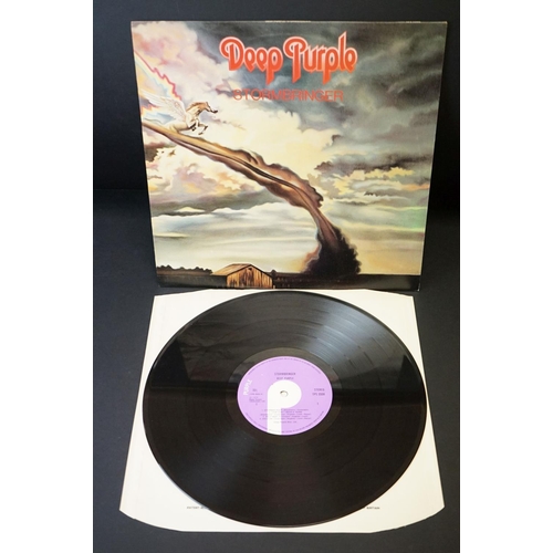 68 - Vinyl - 9 Deep Purple LPs to include Machine Head, Made In Japan, Fireball, Burn, Stormbringer, Who ... 