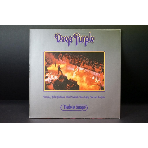 68 - Vinyl - 9 Deep Purple LPs to include Machine Head, Made In Japan, Fireball, Burn, Stormbringer, Who ... 