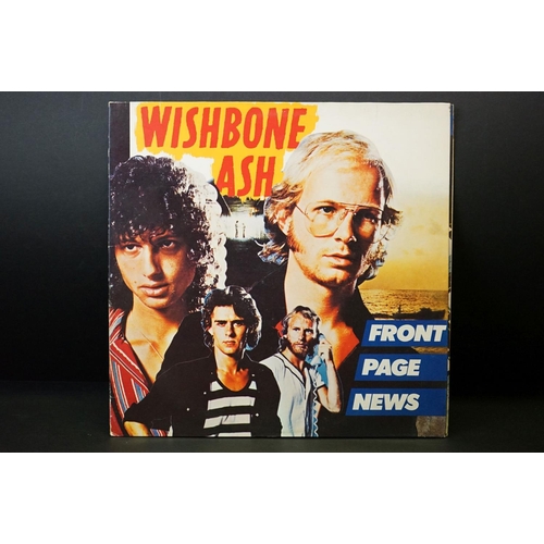 77 - Vinyl - 9 Wishbone Ash LPs to include Self Titled (MKPS 2014) pink and red dogbone label, Pilgrimage... 