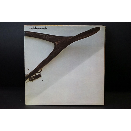 77 - Vinyl - 9 Wishbone Ash LPs to include Self Titled (MKPS 2014) pink and red dogbone label, Pilgrimage... 