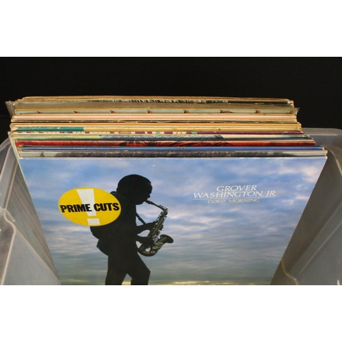 310 - Vinyl - Approx 45 LPs spanning genres and decades to include The Beatles, The Rolling Stones, Kate B... 