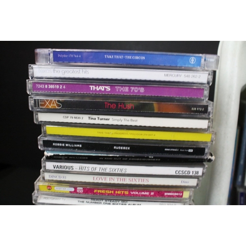 405 - CDs - Over 140 CDs spanning genres and decades including 90s indie, 60s & 70s classic rock, soul, co... 