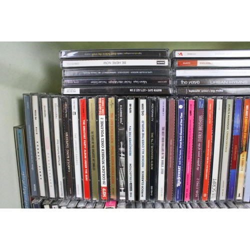 405 - CDs - Over 140 CDs spanning genres and decades including 90s indie, 60s & 70s classic rock, soul, co... 