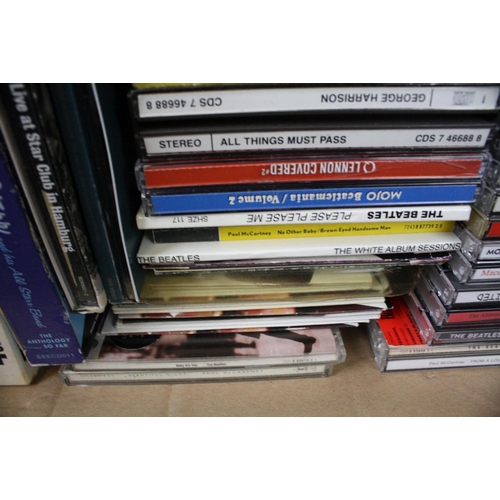 406 - CDs - Over 150 Beatles and related CD's including imports, box sets, singles, giveaways, private pre... 