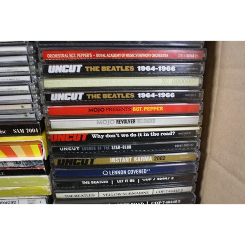 406 - CDs - Over 150 Beatles and related CD's including imports, box sets, singles, giveaways, private pre... 