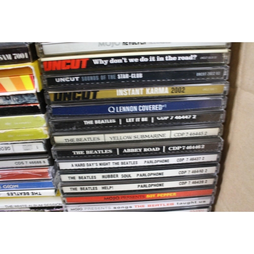 406 - CDs - Over 150 Beatles and related CD's including imports, box sets, singles, giveaways, private pre... 