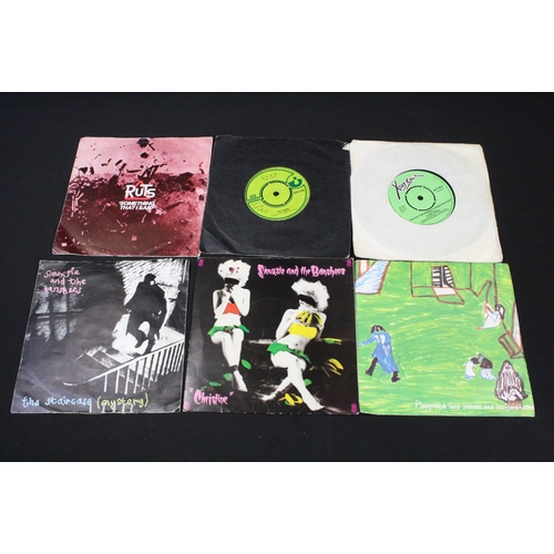 416 - Vinyl - Over 50 punk & new wave singles to include X-Ray Spex The Day The World Turned Day-Glo (oran... 