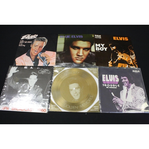 449 - Vinyl - Approx 100 Elvis Presley EPs and 7