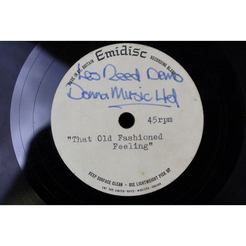 349 - Acetates - 5 original UK 1960s unreleased acetates from the Donna Music / Les Reed Music publishing ... 