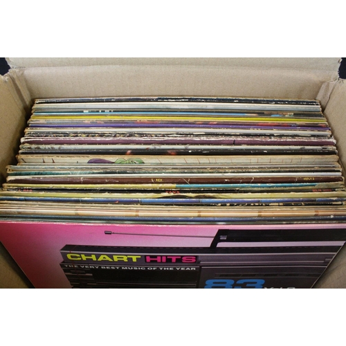 654 - Vinyl - Approx 70 rock & pop LPs including Kate Bush, Santana, Fairport Convention, T Rex, Joni Mitc... 