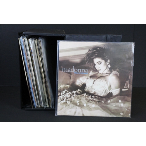 658 - Vinyl - Approx 10 Madonna LPs and approx 25 12