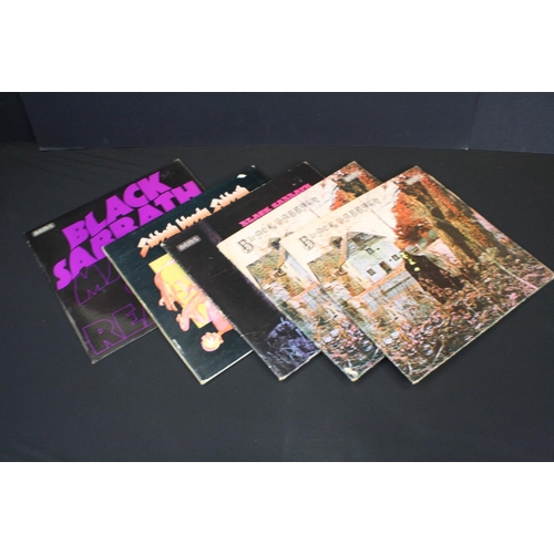 751 - Vinyl - 22 Rock & Metal LPs to include Black Sabbath x 9, Ozzy Osbourne x 5, Alice Cooper x 5, Iron ... 