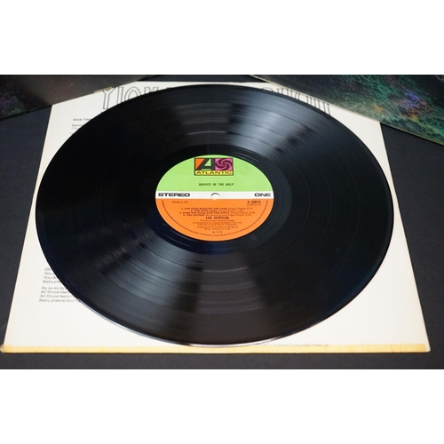 172 - Vinyl - 8 Led Zeppelin LPs to include One (K 40031), Four Symbols (K 50008) both green and orange la... 