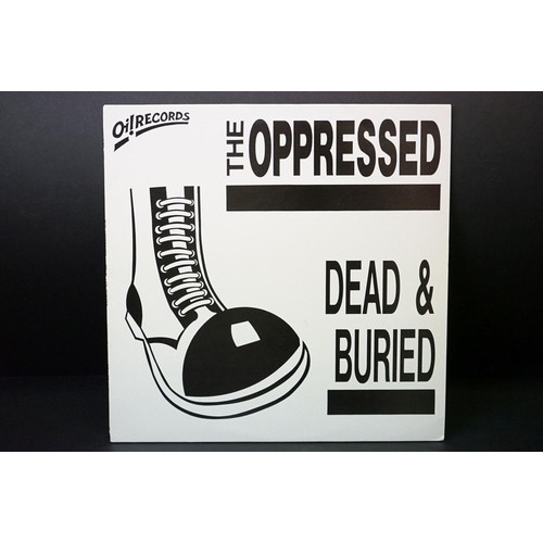 178 - Vinyl - 5 Rare Punk / Oi Albums On Oi! Records, To Include: Condemned 84 (Oir 003) Vg+ / Vg+, Skins ... 