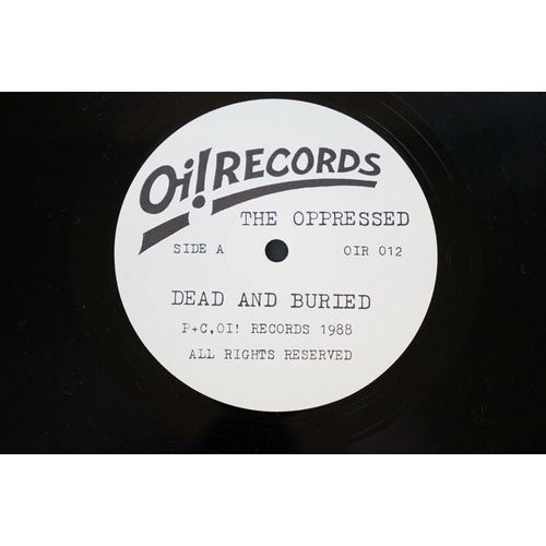 178 - Vinyl - 5 Rare Punk / Oi Albums On Oi! Records, To Include: Condemned 84 (Oir 003) Vg+ / Vg+, Skins ... 