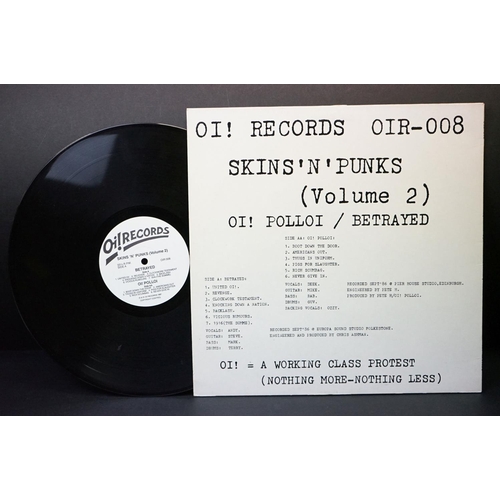 178 - Vinyl - 5 Rare Punk / Oi Albums On Oi! Records, To Include: Condemned 84 (Oir 003) Vg+ / Vg+, Skins ... 