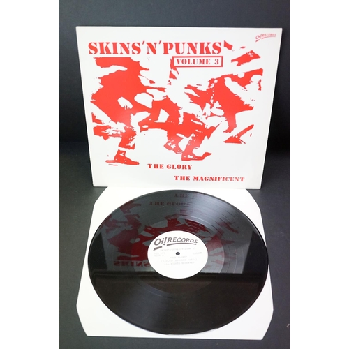 178 - Vinyl - 5 Rare Punk / Oi Albums On Oi! Records, To Include: Condemned 84 (Oir 003) Vg+ / Vg+, Skins ... 