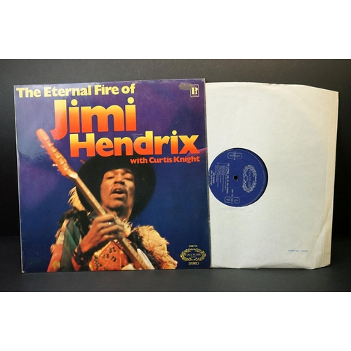 183 - Vinyl - 8 Jimi Hendrix LPs to include Crash Landing, Eternal Fire with Curtis Knight, Cry Of Love, W... 