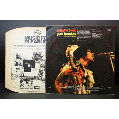 183 - Vinyl - 8 Jimi Hendrix LPs to include Crash Landing, Eternal Fire with Curtis Knight, Cry Of Love, W... 