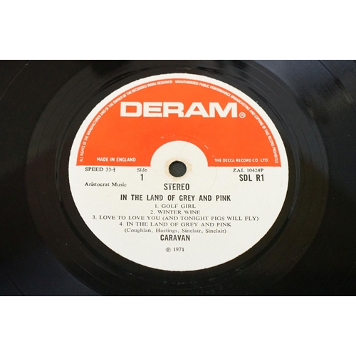 184 - Vinyl - Caravan In The Land Of Grey And Pink (Deram SDL R-1) red and white Deram label, gatefold sle... 