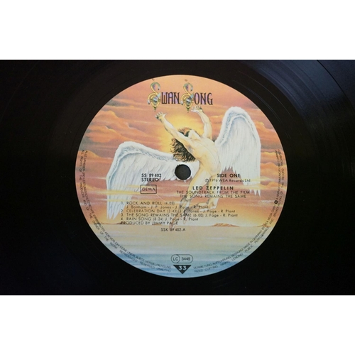 186 - Vinyl - 5 Led Zeppelin / Robert Plant LPs to include Presence (SSX 59402), Coda (A0051), Houses Of T... 