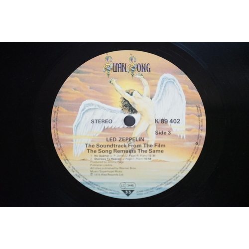 186 - Vinyl - 5 Led Zeppelin / Robert Plant LPs to include Presence (SSX 59402), Coda (A0051), Houses Of T... 