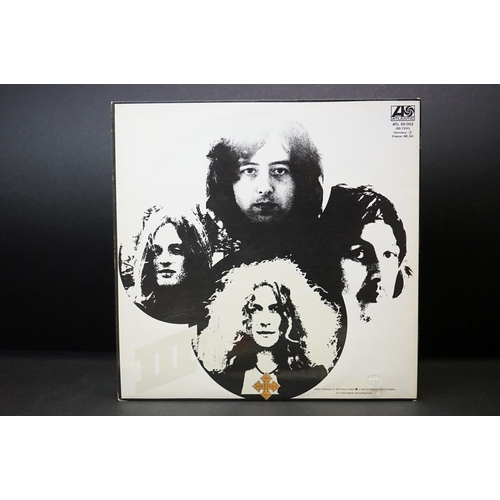 187 - Vinyl - 8 Led Zeppelin LPs to include One (ATL 40031) German press, Two (K40037) green & orange labe... 