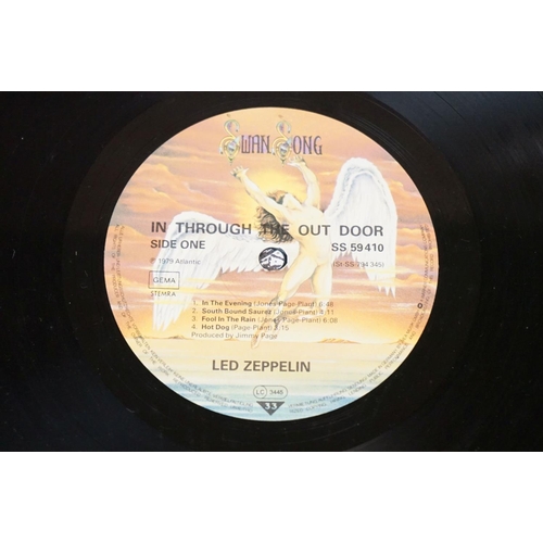 187 - Vinyl - 8 Led Zeppelin LPs to include One (ATL 40031) German press, Two (K40037) green & orange labe... 