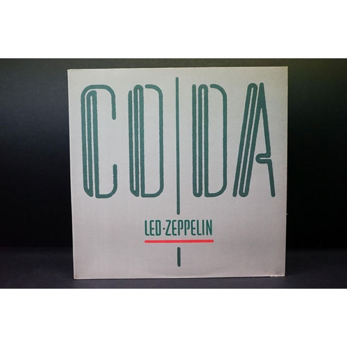 187 - Vinyl - 8 Led Zeppelin LPs to include One (ATL 40031) German press, Two (K40037) green & orange labe... 