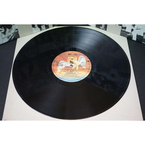 187 - Vinyl - 8 Led Zeppelin LPs to include One (ATL 40031) German press, Two (K40037) green & orange labe... 