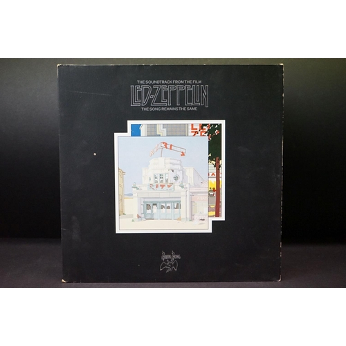 187 - Vinyl - 8 Led Zeppelin LPs to include One (ATL 40031) German press, Two (K40037) green & orange labe... 