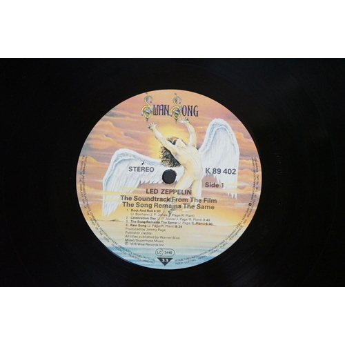 187 - Vinyl - 8 Led Zeppelin LPs to include One (ATL 40031) German press, Two (K40037) green & orange labe... 