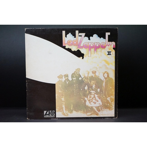 187 - Vinyl - 8 Led Zeppelin LPs to include One (ATL 40031) German press, Two (K40037) green & orange labe... 