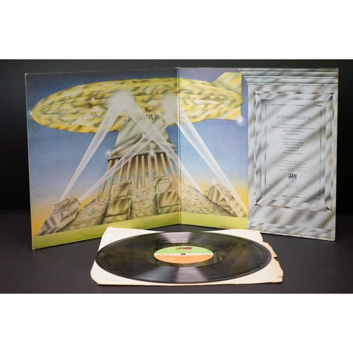 187 - Vinyl - 8 Led Zeppelin LPs to include One (ATL 40031) German press, Two (K40037) green & orange labe... 