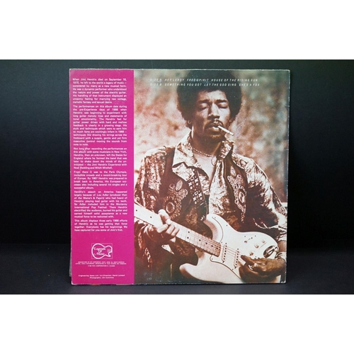 188 - Vinyl - 11 Jimi Hendrix LPs to include Cosmic Turnaround, The Cry Of Love, Rainbow Bridge, Plays Mon... 