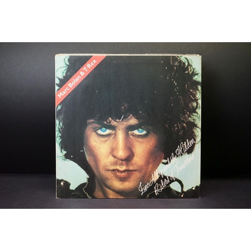 313 - Vinyl - 12 T-Rex / Marc Bolan LPs spanning their career.  Vg overall.