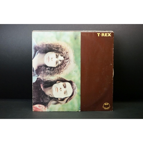 313 - Vinyl - 12 T-Rex / Marc Bolan LPs spanning their career.  Vg overall.