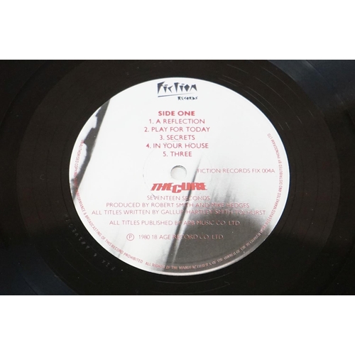 507 - Vinyl - The Cure - 5 original UK / EU 1st pressing albums, to include: Seventeen Seconds (1980, UK, ... 