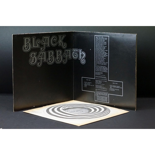 510 - Vinyl - Black Sabbath - Black Sabbath (original UK 1970, Large Swirl Vertigo Pressing, Vertigo Recor... 