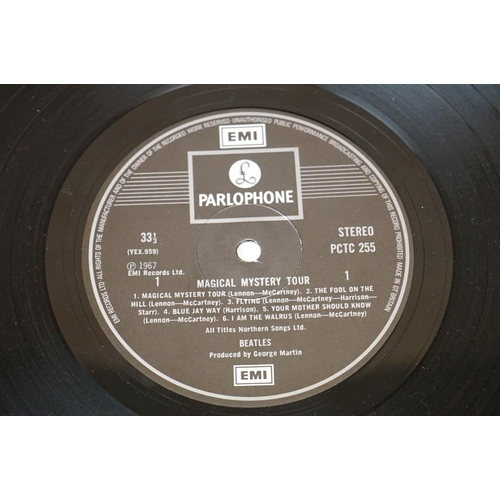 514 - Vinyl - 3 Beatles LPs to include Abbey Road stereo remaster on 180gm vinyl in NM condition, Live At ... 