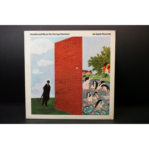 515 - Vinyl - George Harrison Wonderwall x 2 to include SAPCOR1 UK pressing and 3C 062 90490 Italian press... 