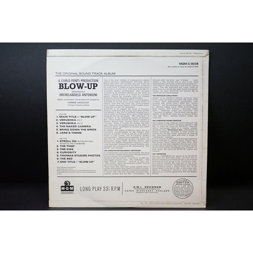 521 - Vinyl - Herbie Hancock Blow-Up (The Original Sound Track Album)- MGM C 8039, yellow MGM label.  Slee... 